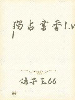 独占书香1.v1封面