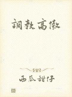 调教高傲