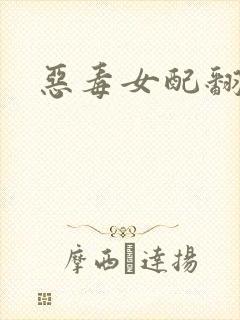 恶毒女配翻身后