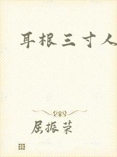耳根三寸人间