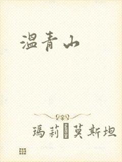 温青山封面