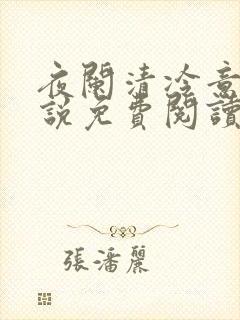 夜阑清冷意欢小说免费阅读