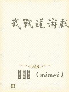 武战道游戏