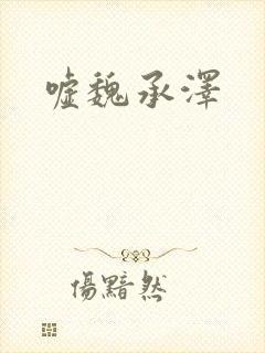嘘魏承泽