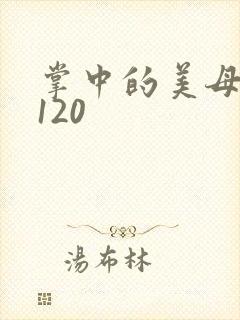 掌中的美母版主120