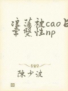浪荡被cao日常双性np