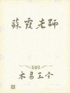 苏霞老师