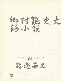 乡村艳史大肉榛的小说