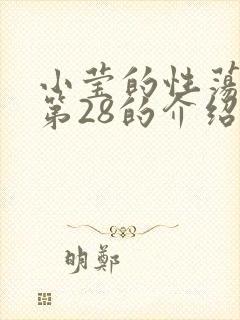 小莹的性荡生活第28的介绍