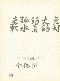 老师的大兔子好软水真的好多