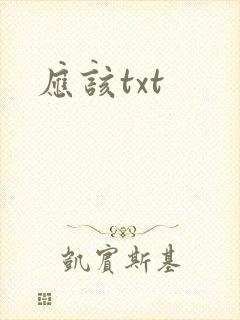 应该txt