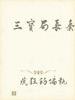 三宝局长秦守仁封面