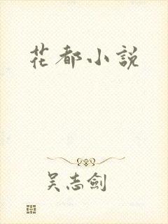 花都小说封面