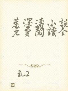 叶泽涛小说全文免费阅读全文