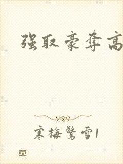 强取豪夺高干文