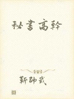 秘书高干封面