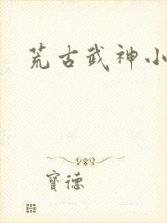 荒古武神小说封面