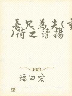 长兄为夫(重生)荷之清扬