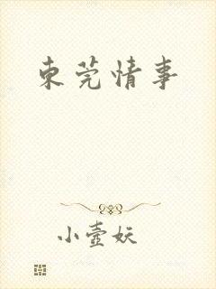 东莞情事封面