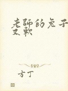 老师的兔子又大又软