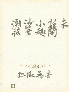 潮沙小说未删减版笔趣阁封面