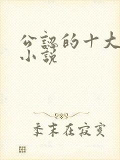 公认的十大虐心小说封面
