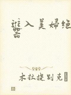 进入美妇绝世名器