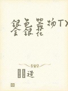 银色器物TXL金银花封面