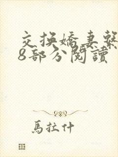 交换娇妻系列48部分阅读