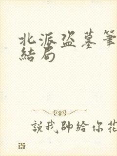 北派盗墓笔记大结局封面