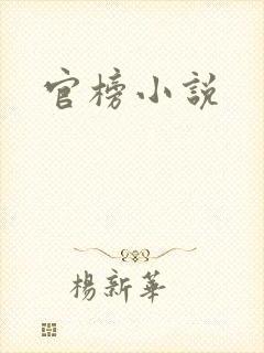 官榜小说封面