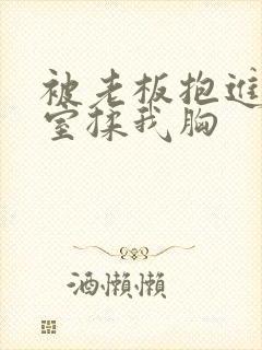 被老板抱进办公室揉我胸封面