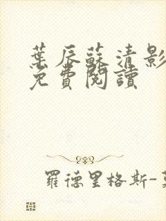 叶辰苏清影全文免费阅读封面