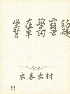 坐在学霸的鸡上背单词笔趣阁
