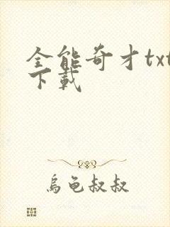 全能奇才txt下载