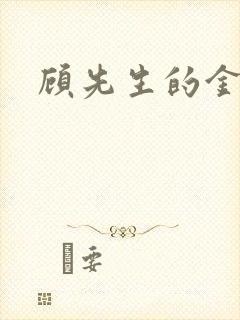 顾先生的金丝雀
