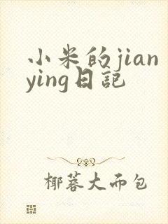 小米的jianying日记
