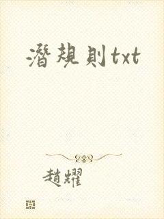 潜规则txt