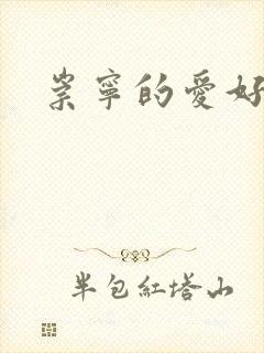 崇宁的爱好