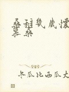 桑稚几岁怀了段慕桑