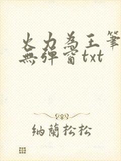 火力为王笔趣阁无弹窗txt