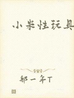 小米性玩具日记