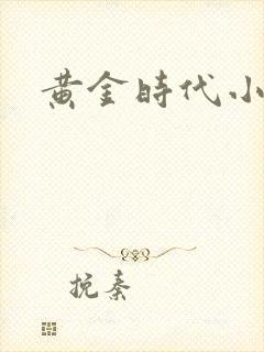 黄金时代小说