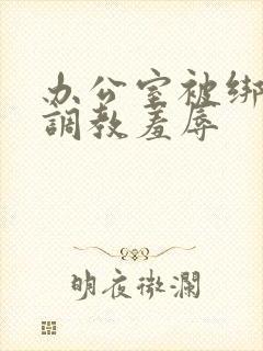 办公室被绑奶头调教羞辱封面