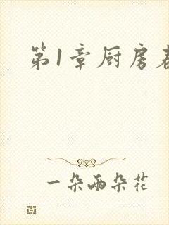 第1章厨房春潮