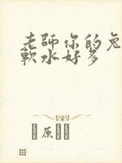 老师你的兔子好软水好多封面