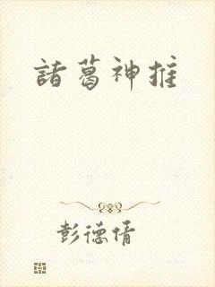 诸葛神推