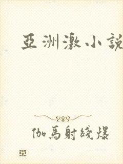 亚洲激小说