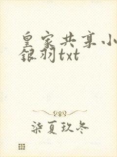 皇家共享小公主银羽txt封面
