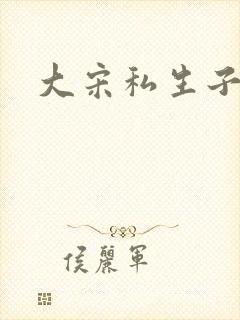 大宋私生子